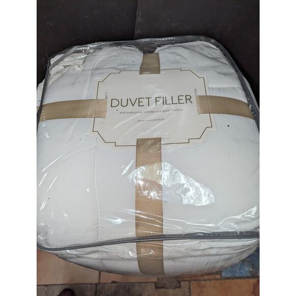 Sunham Duvet Cover & Filler SET Insert King Luxe Bedding Metallic Jacquard NEW - Picture 6 of 12